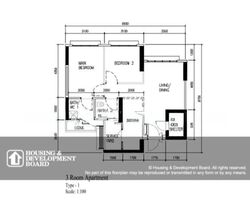 Blk 326C Punggol Vue (Punggol), HDB 3 Rooms #581345701